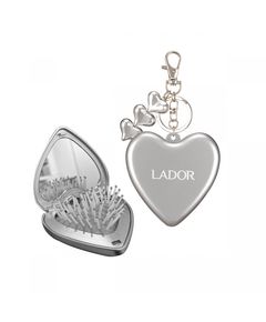 Складная расчёска для волос в форме сердца Lador Heart Brush