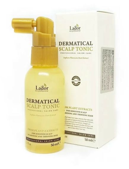 Купить Тоник для кожи головы против выпадения волос Lador Dermatical ...