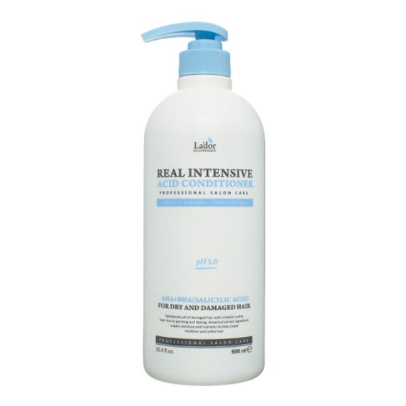 Интенсивный кислотный кондиционер для сухих и повреждённых волос Lador Real Intensive Acid Conditioner, 900мл