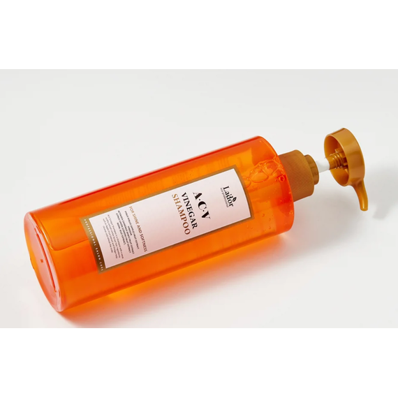 Шампунь для сияния волос с яблочным уксусом Lador acv vinegar shampoo, 430 мл, изображение 2