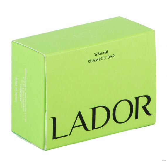 Твёрдый шампунь для волос с экстрактом корня васаби Lador Wasabi Shampoo Bar, 115г