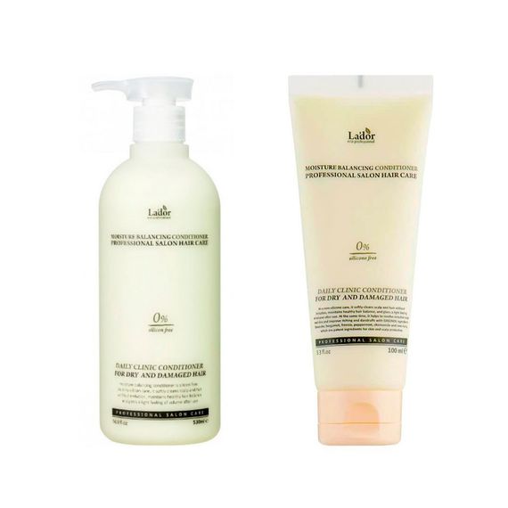 Увлажняющий бессиликоновый бальзам для волос Lador Moisture Balancing Conditioner, 100 мл, изображение 2