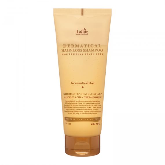 Шампунь против выпадения волос Lador Dermatical Hair-Loss Shampoo, 200мл