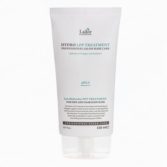 Увлажняющая маска для сухих и поврежденных волос Lador Hydro LPP Treatment, 150мл
