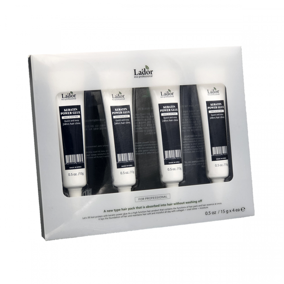 Сыворотка с кератином для секущихся кончиков Lador Keratin Power Glue, 4*15г