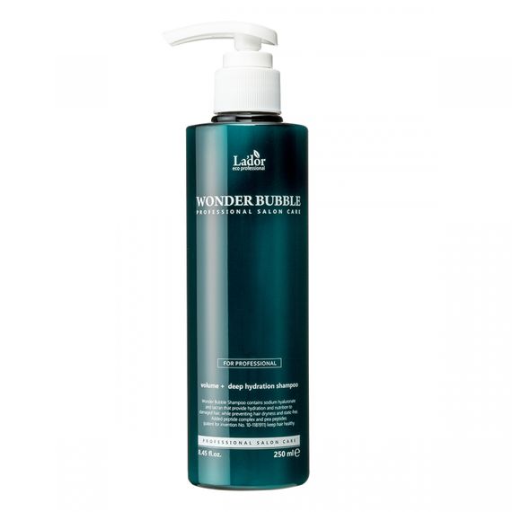 Увлажняющий шампунь для объема волос Lador Wonder Bubble Shampoo, 250мл