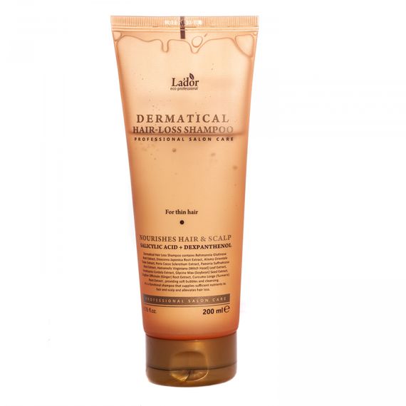 Укрепляющий шампунь для тонких волос Lador Dermatical Hair- Loss Shampoo (For Thin Hair), 200мл