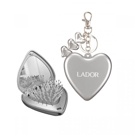 Складная расчёска для волос в форме сердца Lador Heart Brush