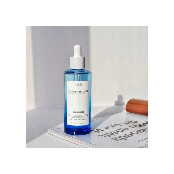 Увлажняющее масло для восстановления блеска волос Lador Wonder Hair Oil, 100 мл, изображение 6